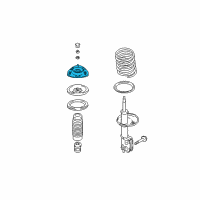 OEM 2001 Hyundai Santa Fe Insulator Assembly-Strut Diagram - 54610-26000