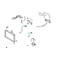 OEM Lexus SC430 Clip, Hose Diagram - 90466-41007