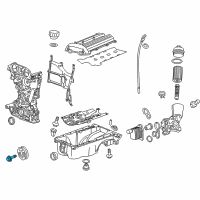 OEM 2015 Chevrolet Volt Balance Bolt Diagram - 9129242