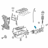 OEM Chevrolet Cruze Limited Cooler Assembly Gasket Diagram - 55568539