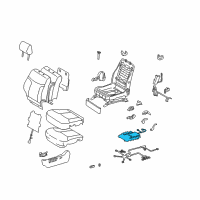 OEM Lexus Heater Assembly, Seat Diagram - 87510-33150