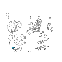 OEM Toyota 4Runner Seat Switch Diagram - 84070-33010