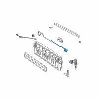 OEM 2003 Toyota Tundra Lock Assembly Diagram - 65790-0C020