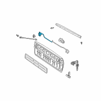OEM Toyota Tundra Lock Assembly Diagram - 65780-0C020
