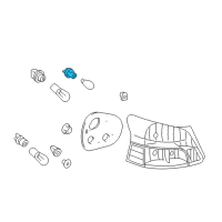 OEM Scion Socket Diagram - 90075-60035