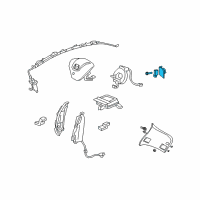 OEM 2010 Honda Civic Sensor Assy., FR. Crash (Trw) Diagram - 77930-SNA-B42