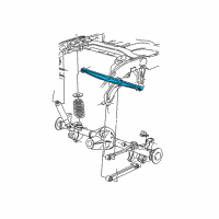 OEM 2002 Lincoln Navigator Track Bar Diagram - F75Z-5808-BA