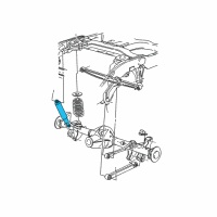 OEM 1999 Ford Expedition Shock Diagram - AU2Z-18V125-BN