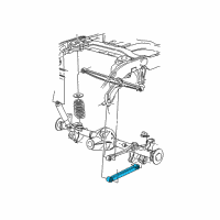 OEM Lincoln Trailing Arm Diagram - F85Z-5A649-BA