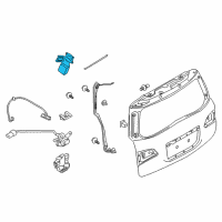 OEM 2022 Infiniti QX80 DRIVE ASSY POWER BACK DOOR Diagram - 90560-6GW0B