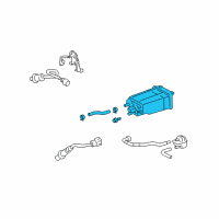 OEM Toyota FJ Cruiser Vapor Canister Diagram - 77740-35511