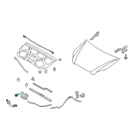 OEM 2014 Kia Sorento Bolt(Windshield Washer) Diagram - 1129306166B