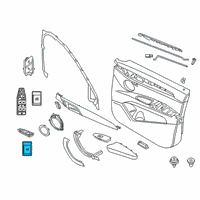 OEM BMW SWITCH TRUNK LID Diagram - 61-31-9-299-446