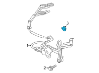 OEM Scion tC Door Check Nut Diagram - 90080-17210