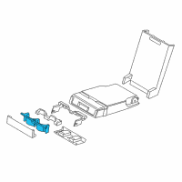 OEM BMW 530e xDrive Insert, Cup Holder Diagram - 52-20-7-946-437