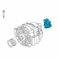 OEM 2020 BMW M850i xDrive Gran Coupe Controller, Alternator Diagram - 12-31-8-636-419