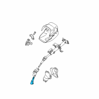 OEM 2006 Toyota Matrix Intermed Shaft Diagram - 45221-05011