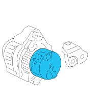 OEM 2006 Acura TL Pulley Diagram - 31141-P1E-003