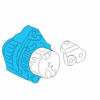 OEM 2007 Honda Accord Alternator Assembly (Csd48) (Denso) Diagram - 31100-RCB-Y02