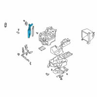 OEM 2004 Chevrolet Tracker Heater Core Diagram - 91174886