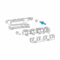 OEM 2006 Dodge Charger Stud-Exhaust Manifold Diagram - 6508218AA