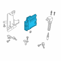 OEM Lincoln PCM Diagram - HS7Z-12A650-JANP