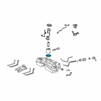 OEM Lexus IS F Gasket, Fuel Suction Tube Set Diagram - 77169-53010