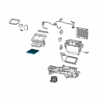 OEM 2020 Jeep Wrangler CABIN AIR Diagram - 68535621AA