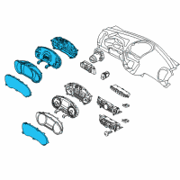 OEM 2017 Kia Soul Cluster Assembly-Instrument Diagram - 94006B2700