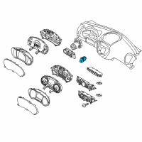 OEM 2016 Kia Soul EV Switch Assembly-Hazard Diagram - 93790B2000CA