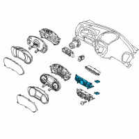 OEM 2017 Kia Soul Control Assembly-Heater Diagram - 97250B2GR1CA