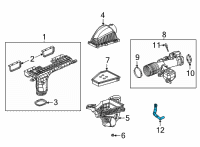 OEM 2021 Jeep Grand Cherokee L MAKE UP AIR Diagram - 68343572AA