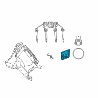 OEM 1999 Chrysler Sebring Sensor-CAMSHAFT Diagram - 5269705AB