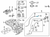 OEM 2022 Hyundai Tucson HOSE-VENT Diagram - 31071-N9520