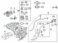 OEM 2022 Hyundai Tucson SENDER ASSY-FUEL PUMP Diagram - 94460-CW000