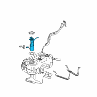 OEM 2003 Saturn Vue Fuel Pump Diagram - 22716735