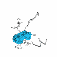 OEM Saturn Tank Asm, Fuel Diagram - 22692449