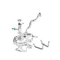 OEM Saturn Vue Fuel Gauge Sending Unit Diagram - 22716733