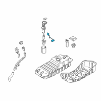 OEM Kia Sorento Fuel Pump Sender Assembly Diagram - 944603E000
