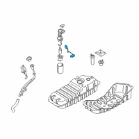 OEM 2007 Kia Sorento Fuel Pump Sender Assembly Diagram - 944603E500