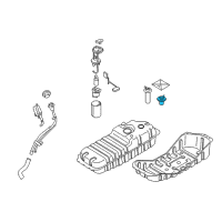 OEM Kia Valve Assembly-2 Way & C Diagram - 311903E300