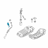 OEM Kia Sorento Filter Assembly-Air Diagram - 314503E000