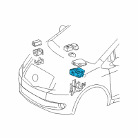 OEM 2010 Toyota Yaris Relay Box Diagram - 82741-52031