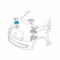 OEM 2008 Scion xD Relay Box Diagram - 82741-52050