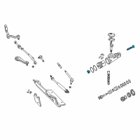 OEM 1990 Chevrolet C1500 Rack Kit-Piston & Nut Asm Diagram - 7817528
