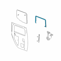 OEM 2004 Hummer H2 Run Channel Diagram - 15785354