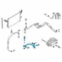 OEM Ford Flex Tube Assembly Diagram - HG1Z-19972-B