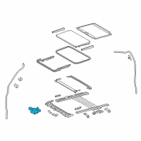 OEM Toyota Tacoma Motor Diagram - 63260-04011