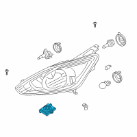 OEM 2018 Ford C-Max Control Module Diagram - HM5Z-13C788-A