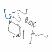 OEM 2008 Toyota Camry Suction Hose Diagram - 88712-33260